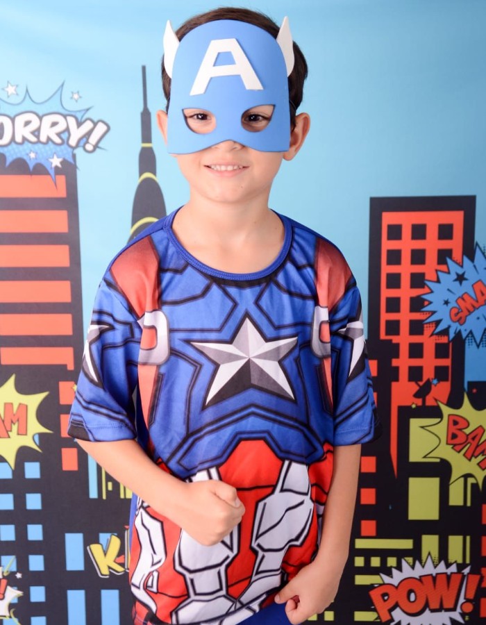 FANTASIA CAPITÃO AMÉRICA