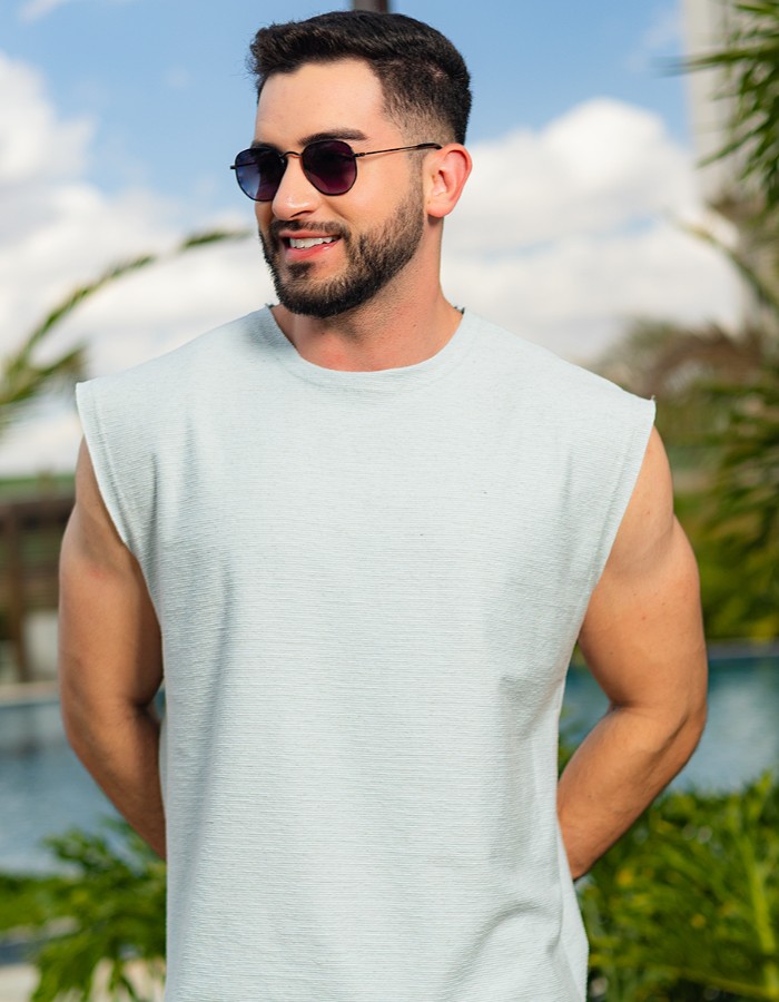 Regata Machão Texturizada Cancún (R:4-B)