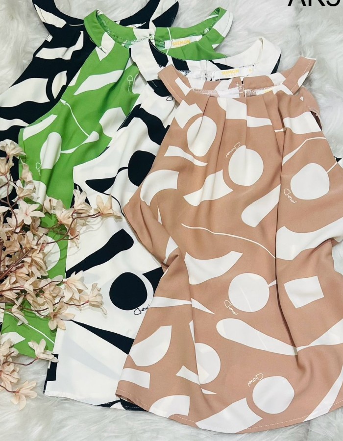 REGATA CREPE SEDA ESTAMPADA