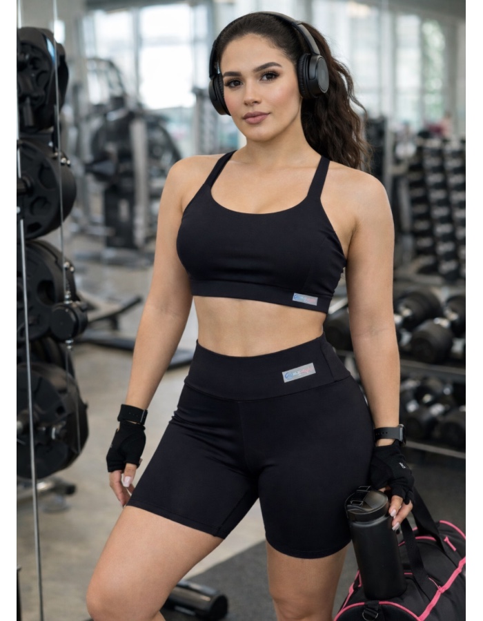 Conjunto Sporting Black