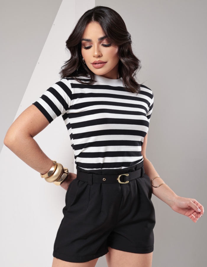 T-SHIRT LISTRADA