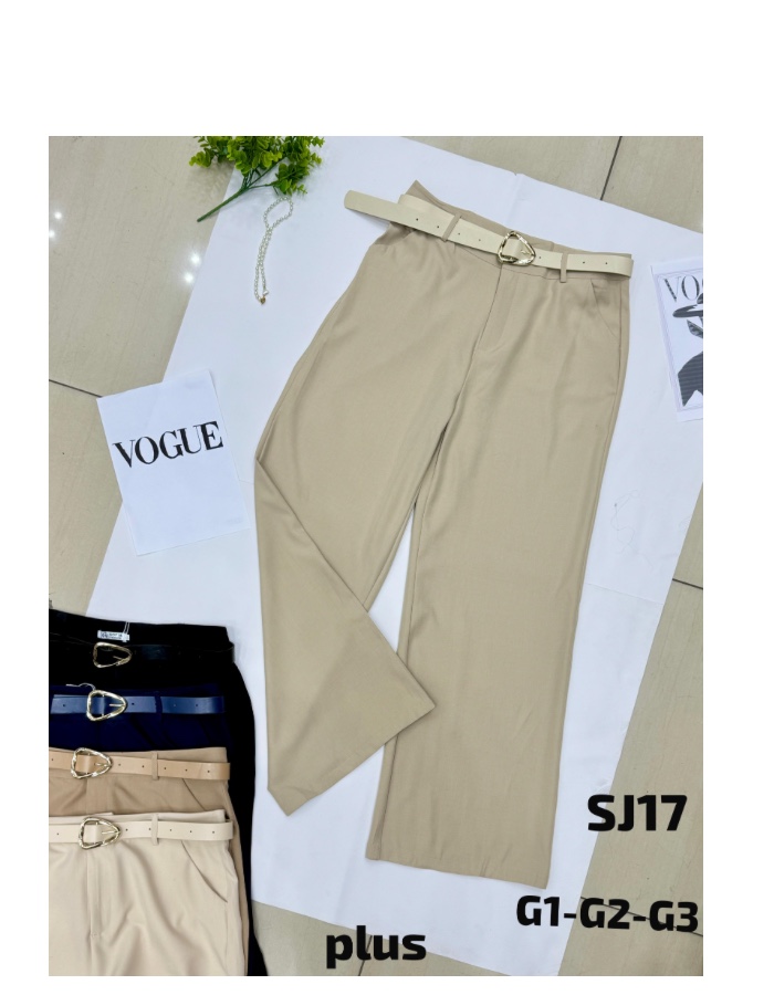 Calça pantalona Plus Size 