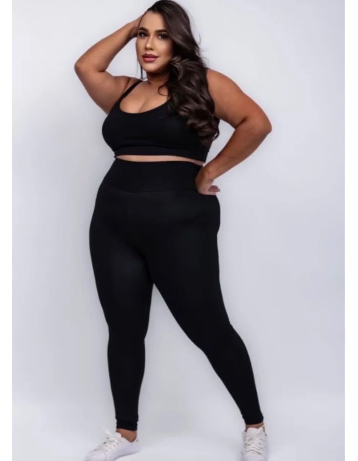 Conjunto calça plus 