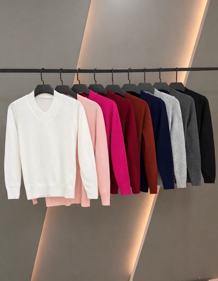 BLUSA TRICOT GOLA V
