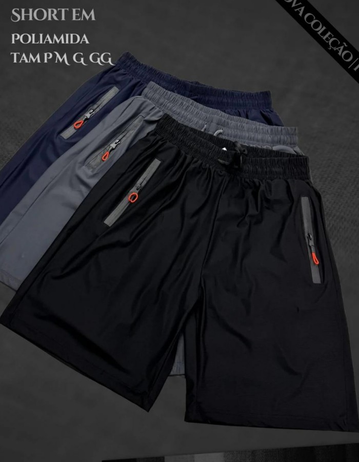 SHORT BOLSO EM POLIAMIDA
