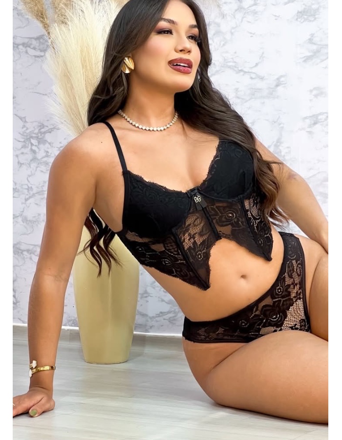 Conjunto de corset 