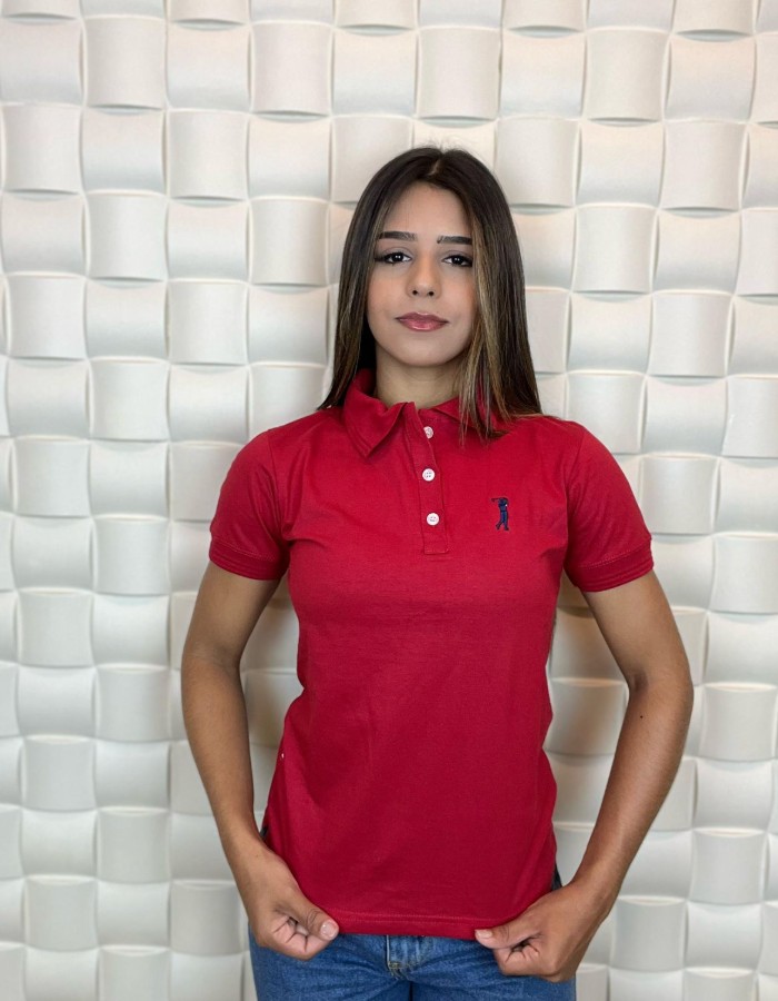 Polo feminina plus size