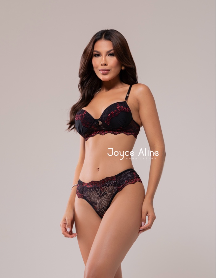 LINGERIE BICOLOR FIO DUPLO
