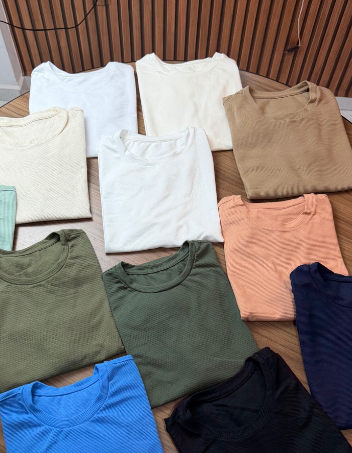 TSHIRT TEXTURIZADA PREMIUM