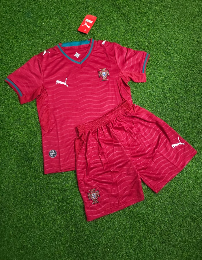 KIT INFANTIL PORTUGAL HOME COPA 2026