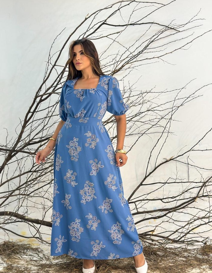 VESTIDO SERENA LONGO