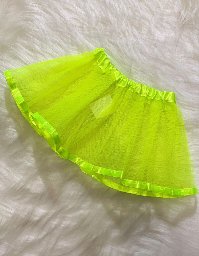 SAIA DE TULE COLORIDA