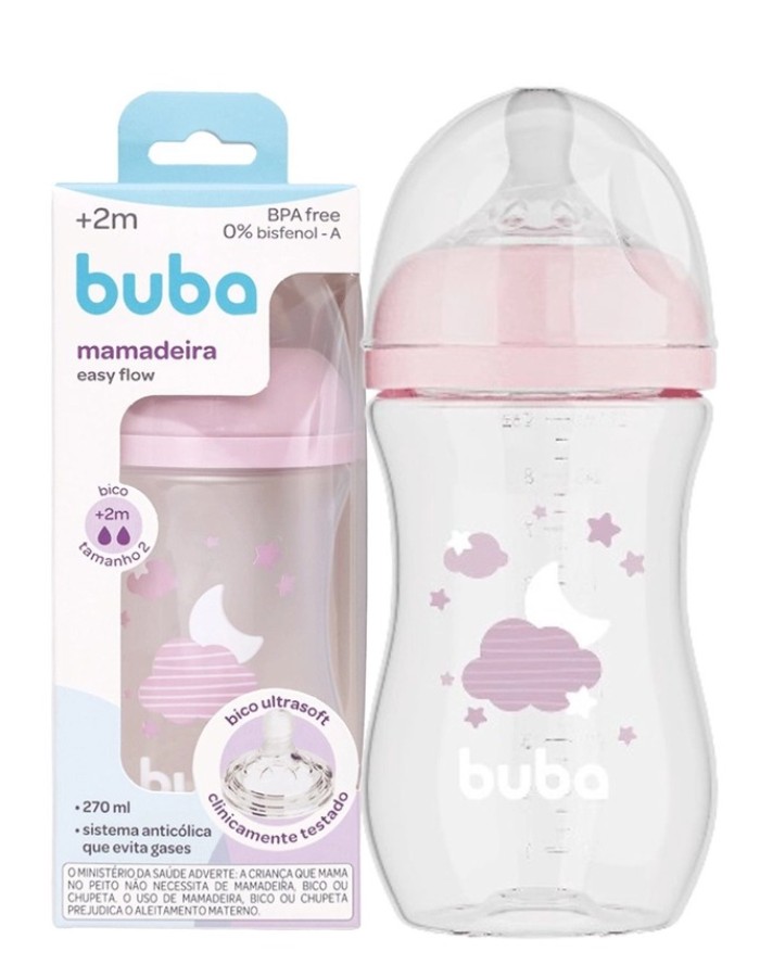 MAMADEIRA ANTICOLICA EASY FLOW NUVEM BUBA 270ML
