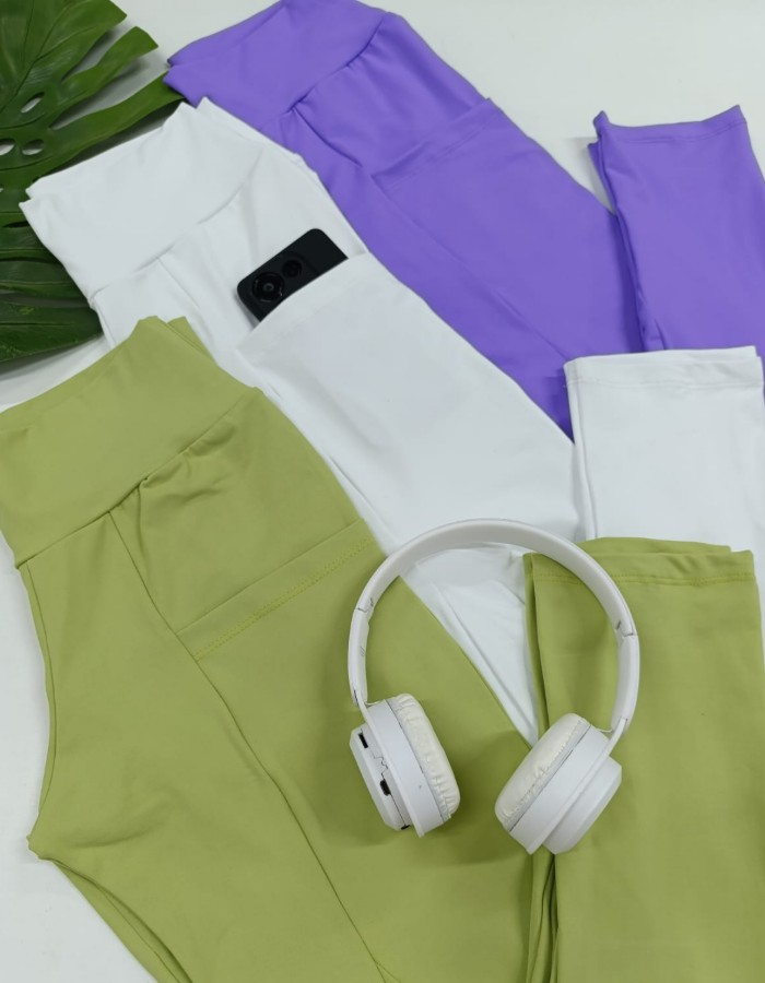 CALÇA BOLSO REDONDO PLUS POLIAMIDA GRAMATURA 350