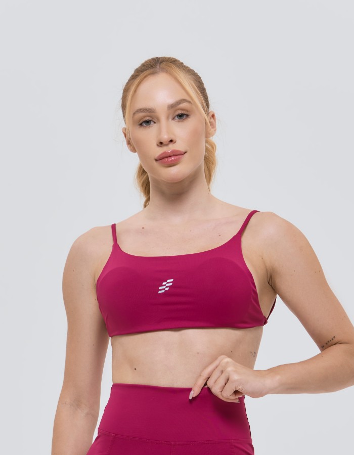 TOP POLIAMIDA COM AMARRAÇÃO