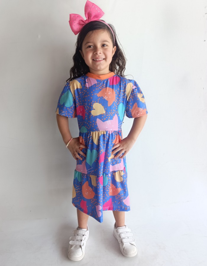 Maria gato confort malha Marisol algodão