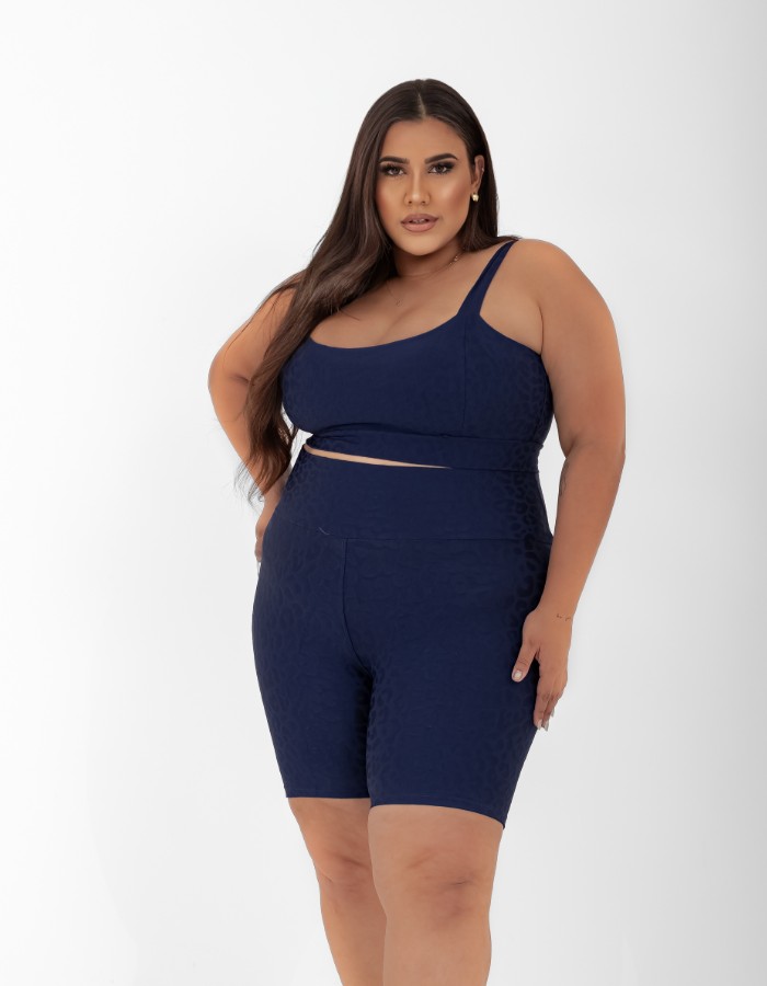 SHORT JACQUARD ONÇA