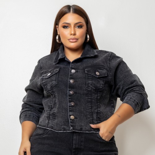 JAQUETA BLACK NA LYCRA 