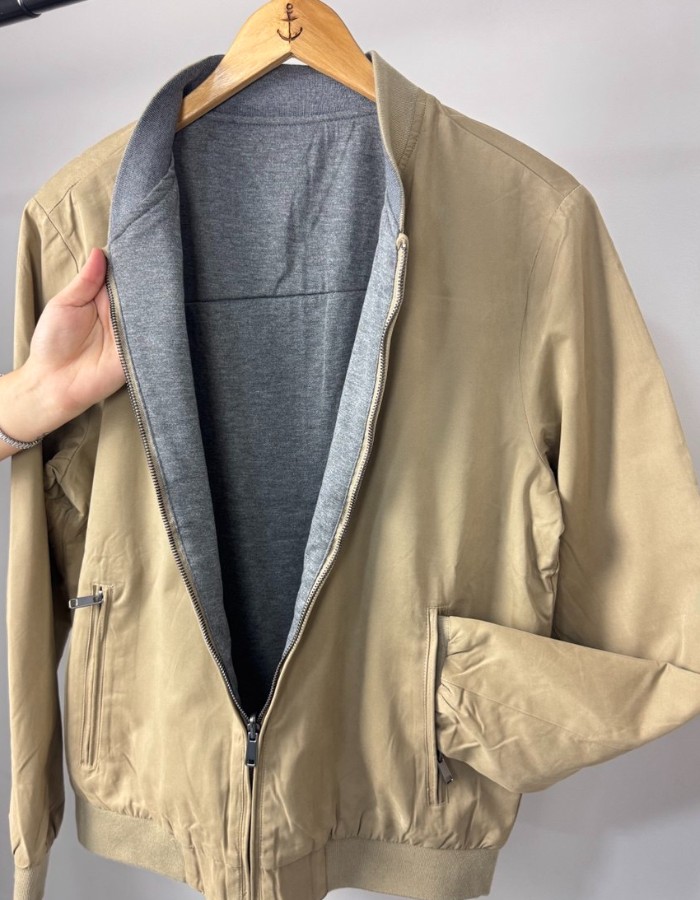 JAQUETA SUEDE DUPLA FACE