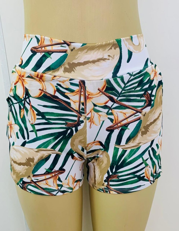 SHORT EM MALHA ADULTO