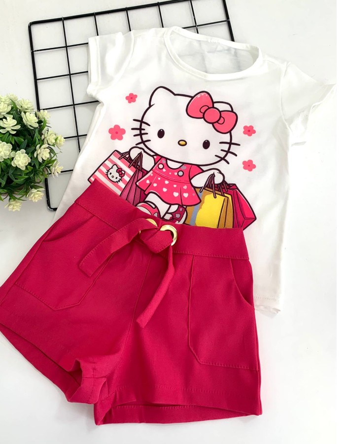 CONJUNTO HELLO KITTY 
