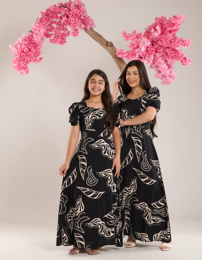 VESTIDO LONGO SAIA GODÊ( TEC. VISCOLINHO )