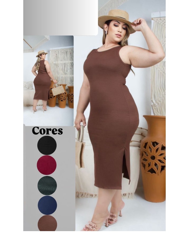 VESTIDO REGATA BÁSICO (001)