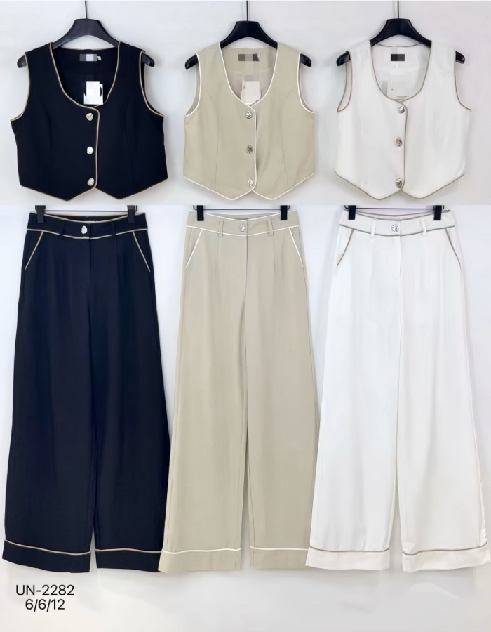 Conjunto colete premium bicolor 