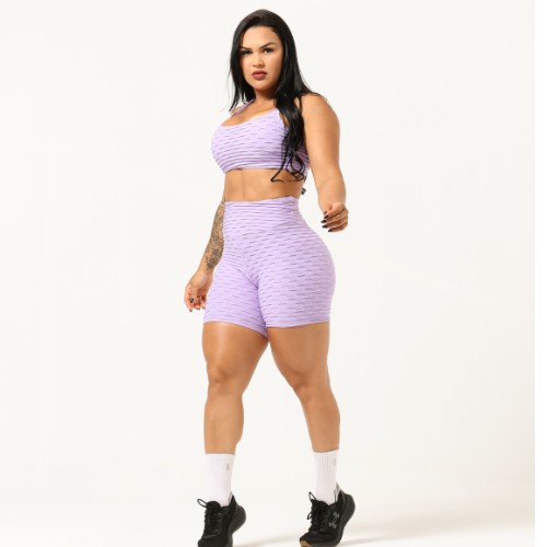 CONJUNTO SHORT TECIDO BOLHA