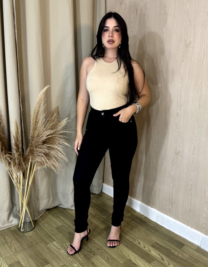 CALÇA PRETA FEM.