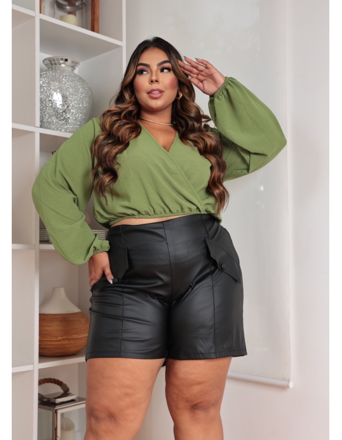 Cropped Plus Size 
