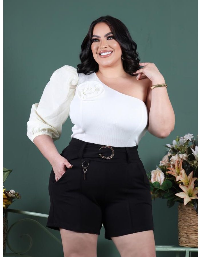 Cropped c/ ombro só 