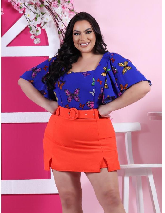 Cropped princesa (BORBOLETA) 