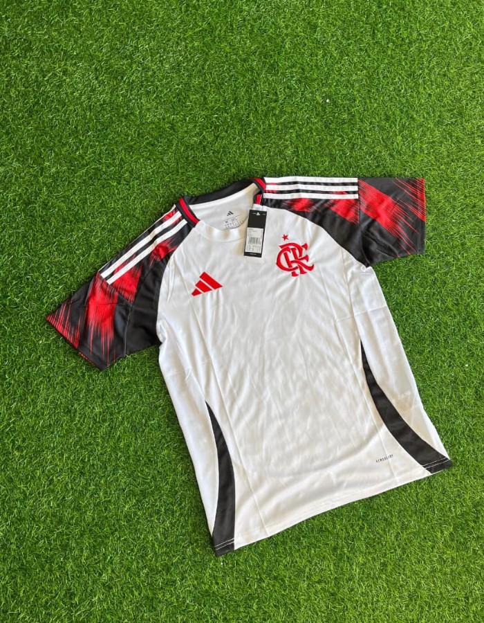 MANCHADA Camisa Flamengo Away II 25/26- Torcedor Masculino - Branca