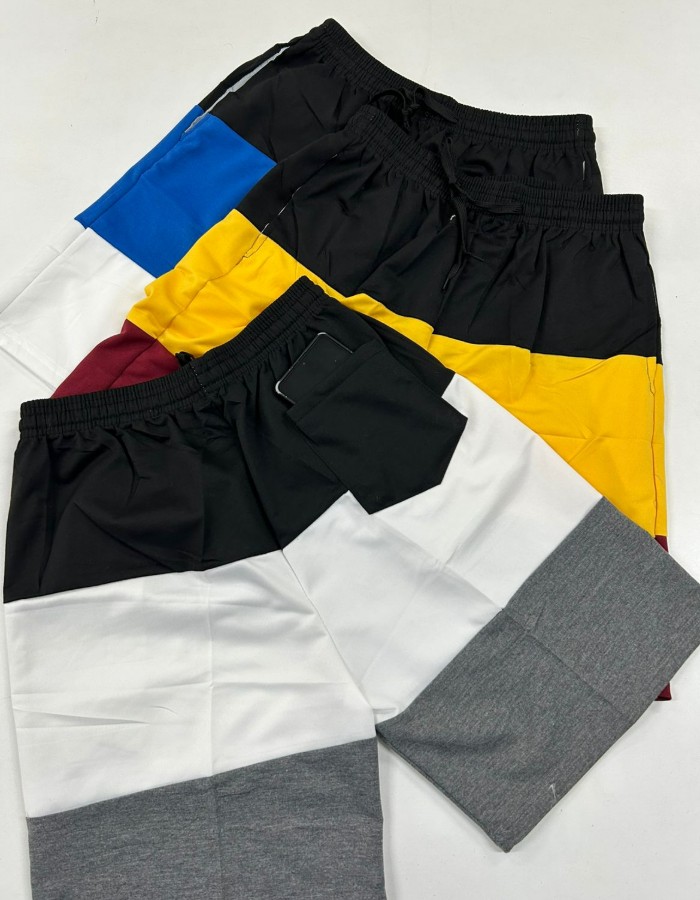 short moletom listrado importado masculino