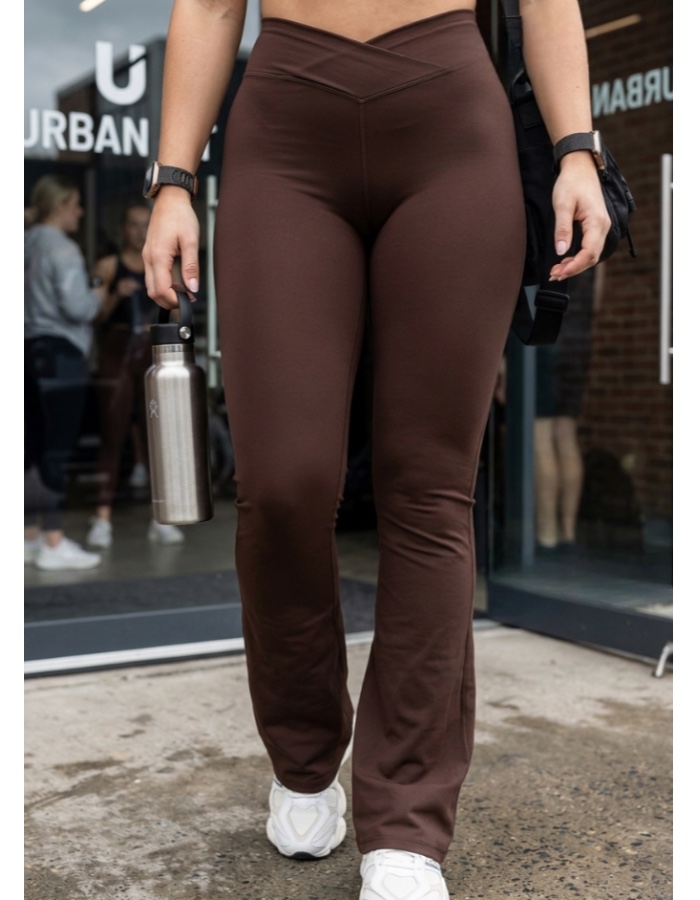 Calça flare Poiamida 