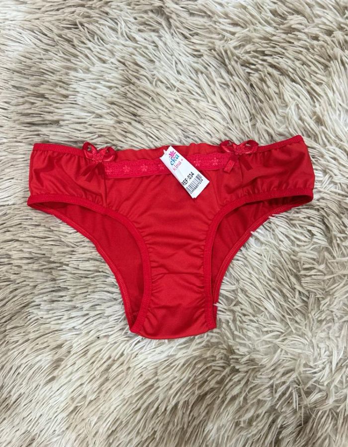 CALCINHA RENDA ELASTICO COM LACINHO 034