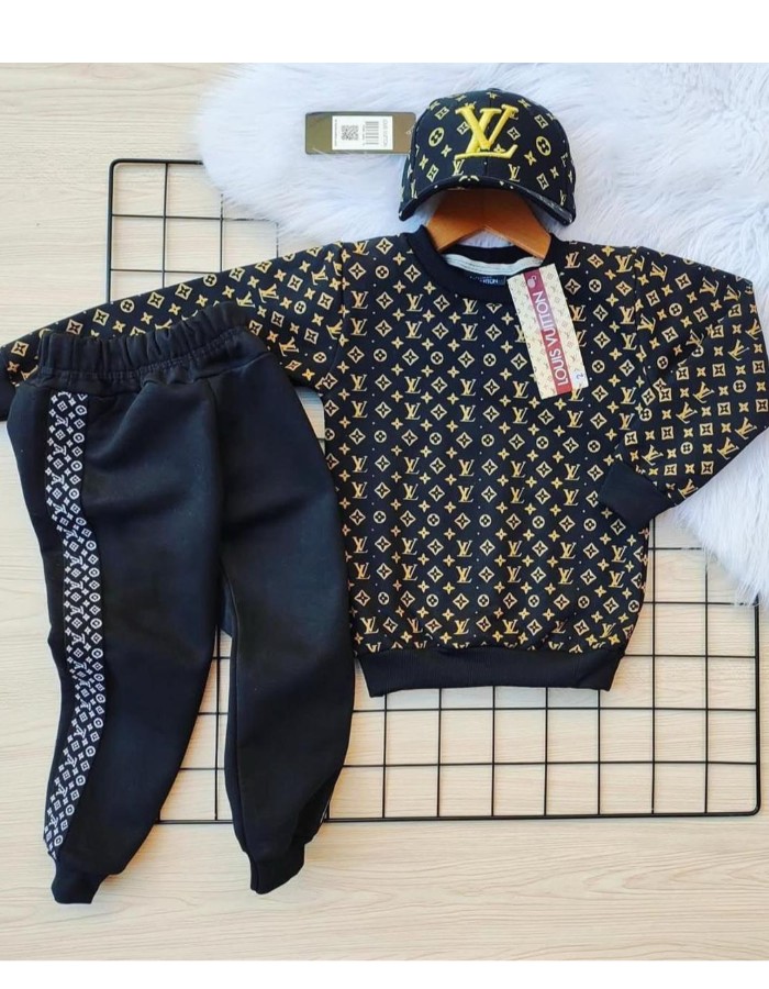 CONJUNTO MOLETOM LOUIS VUITTON (SEM CAPUZ)