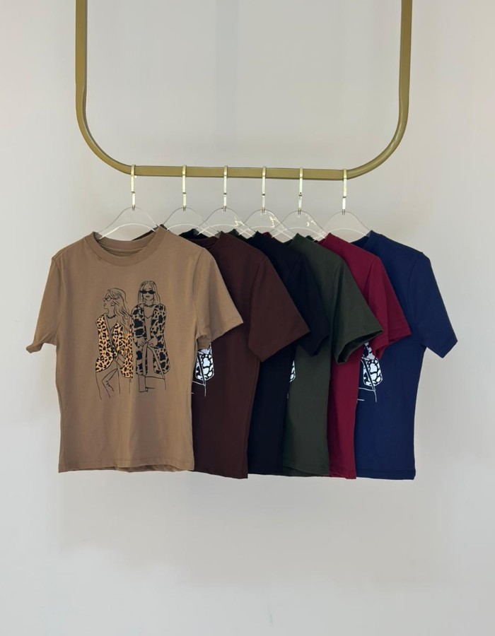 T-SHIRT ESTAMPA FASHION