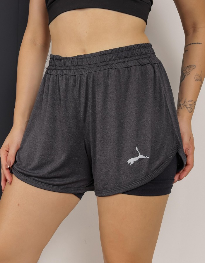 SHORT DUPLO EM POLIESTER