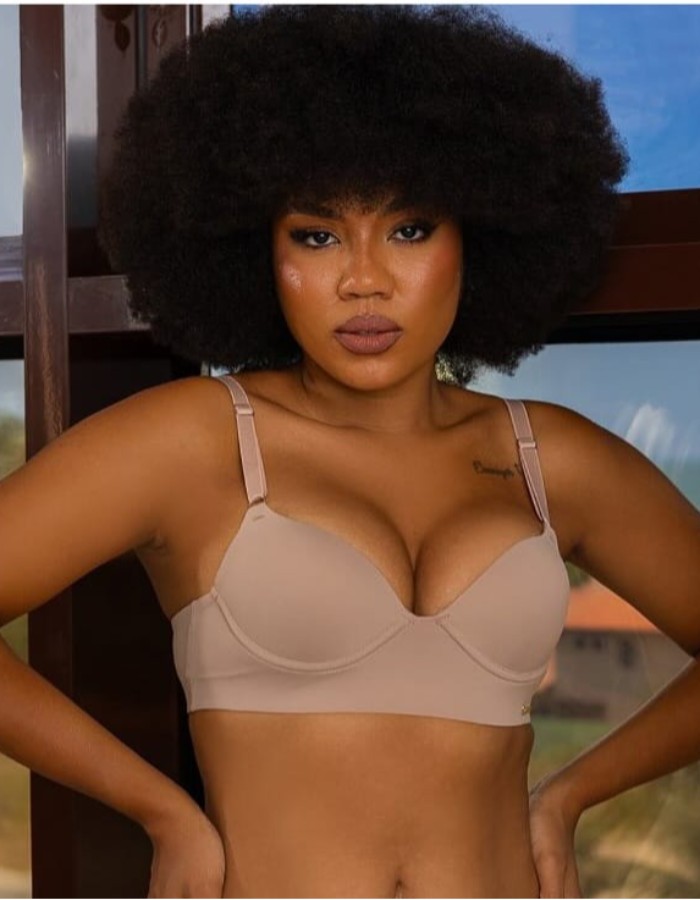 sutiã liso flor dalia