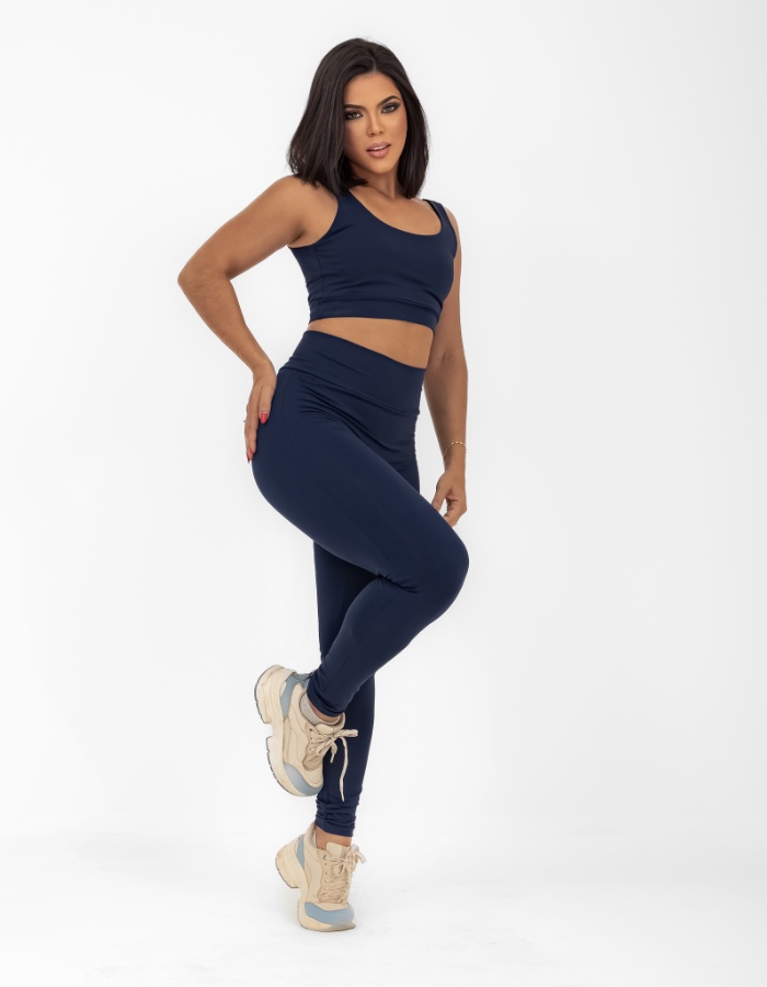 Conjunto Power Navy (SOLICITE CORES) 