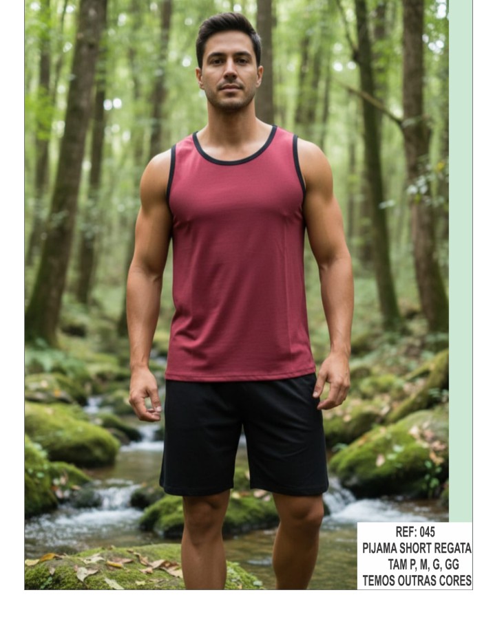 Pijama Regata Masculina