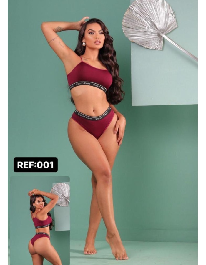 CONJUNTO CALCINHA CALVIN KLEIN 