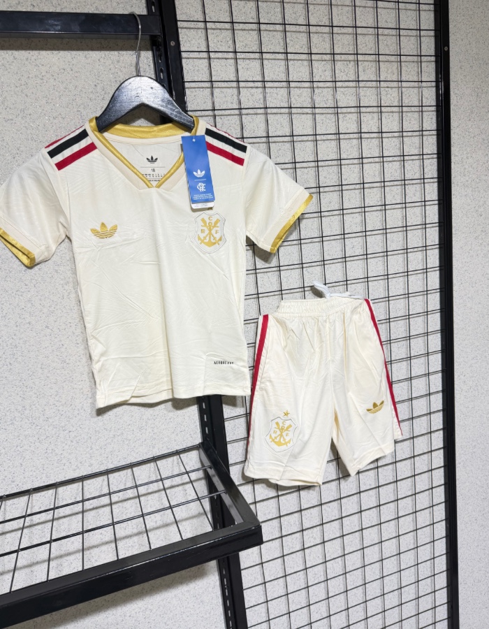 Kit infantil bege Flamengo