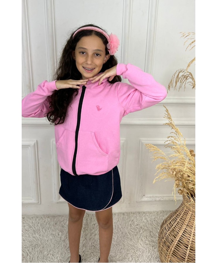 CASACO JUVENIL MOLETOM