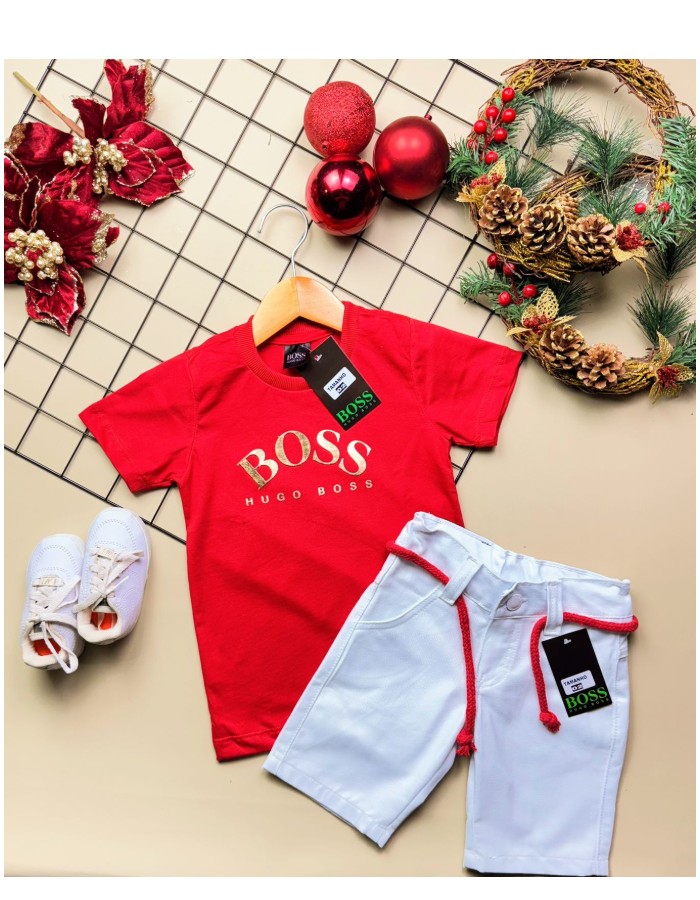 Conjunto Hugo Boss emborrachado