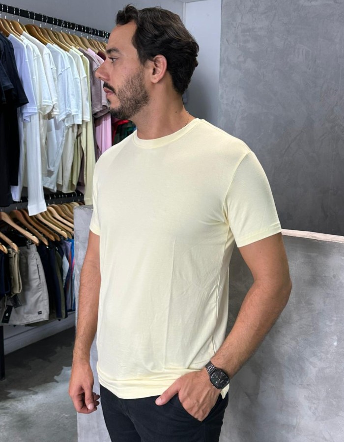 T SHIRT TECH AMARELO BONDADE
