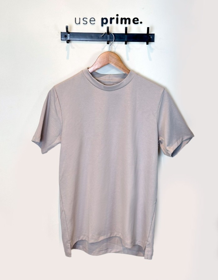 Lisboa cinza claro- GOLA MÉDIA 