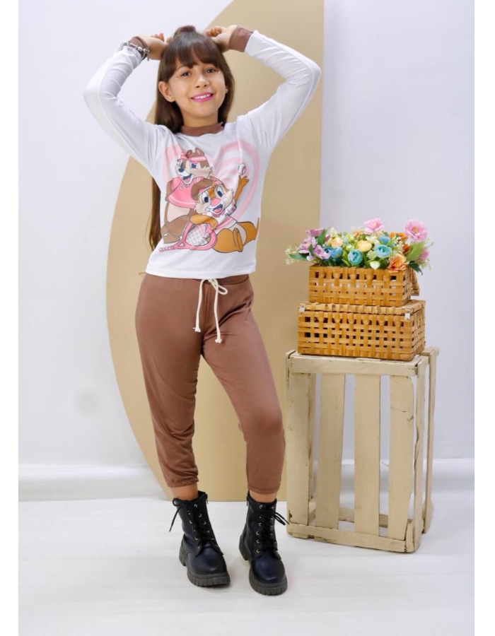 Conjunto calça capri 